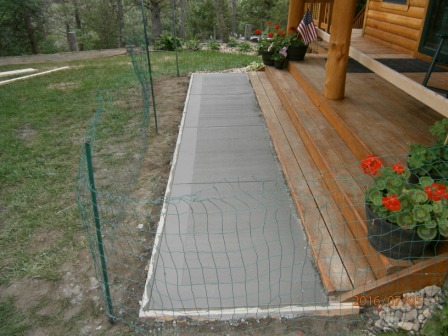 side patio